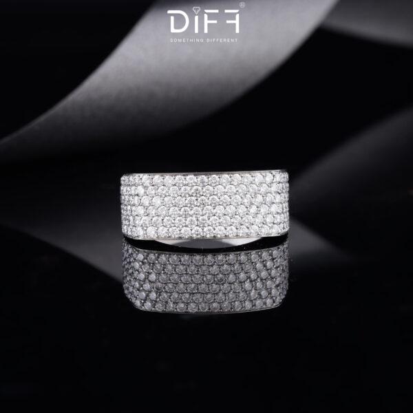 lab-grown Diamond ring for men in 316L Stainless Steel - 17