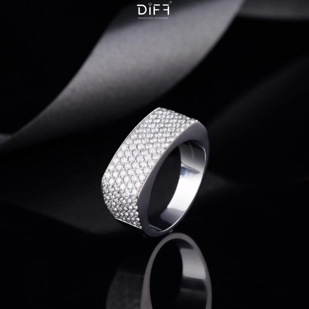 lab-grown Diamond ring for men in 316L Stainless Steel - Image 2