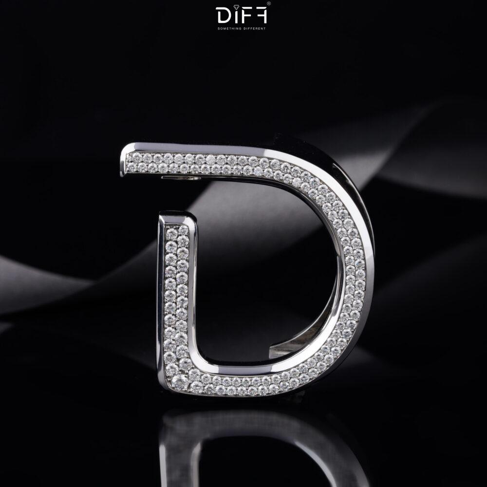 Trendy Surgical Stainless steel D Belt Leather Strap Belt For Men's