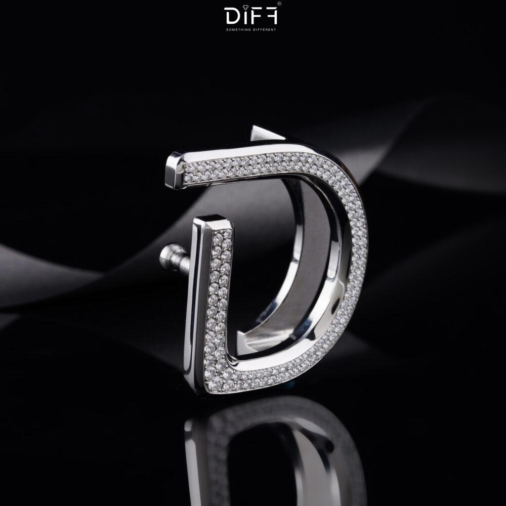Trendy Surgical Stainless steel D Belt Leather Strap Belt For Men's - Image 3