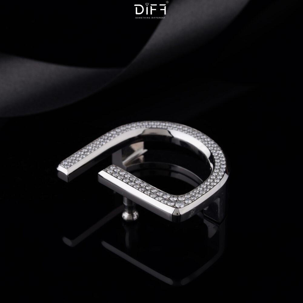 Trendy Surgical Stainless steel D Belt Leather Strap Belt For Men's - Image 5