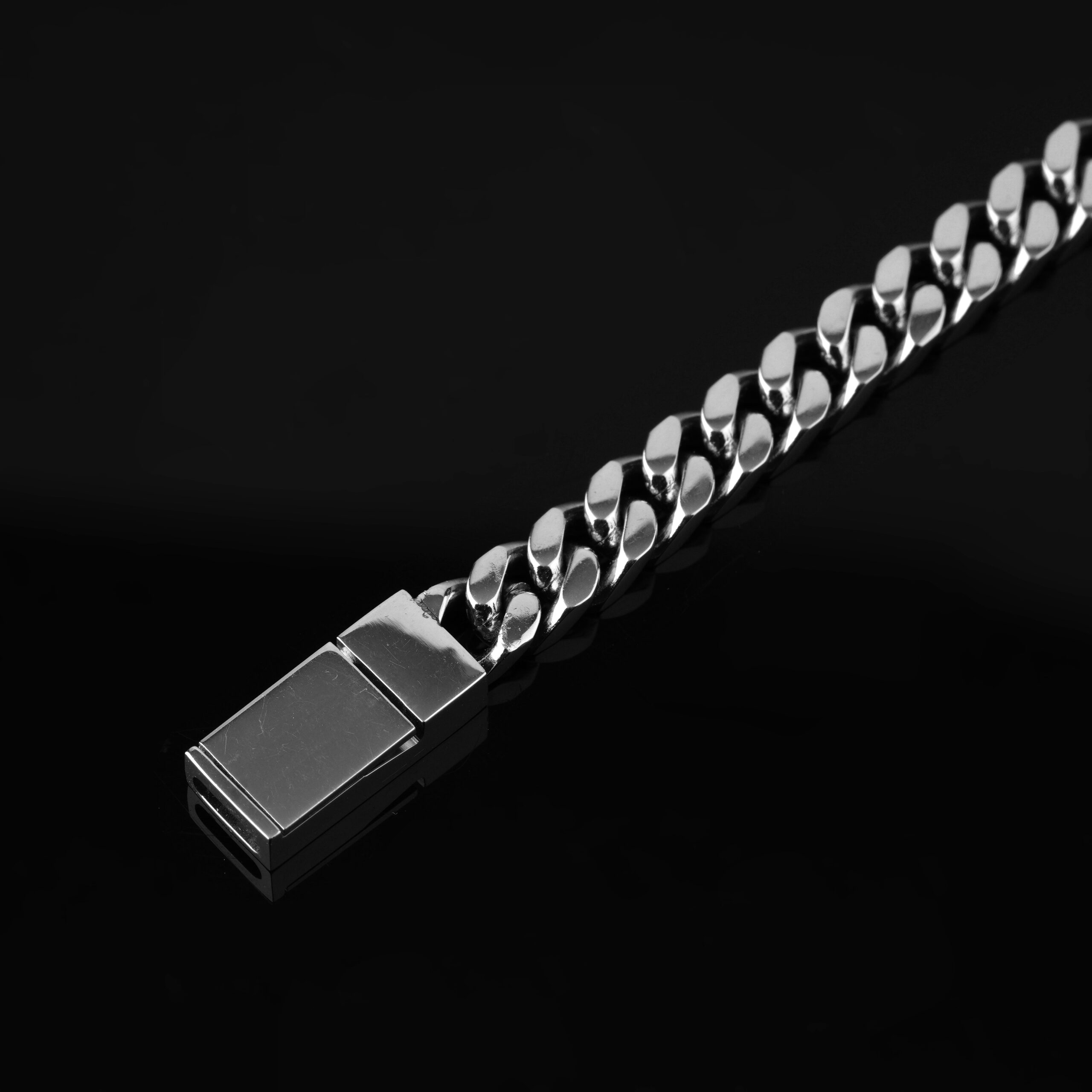 Cod Surgical Stainless steel Lab-Grown Diamond Bracelet - Image 3