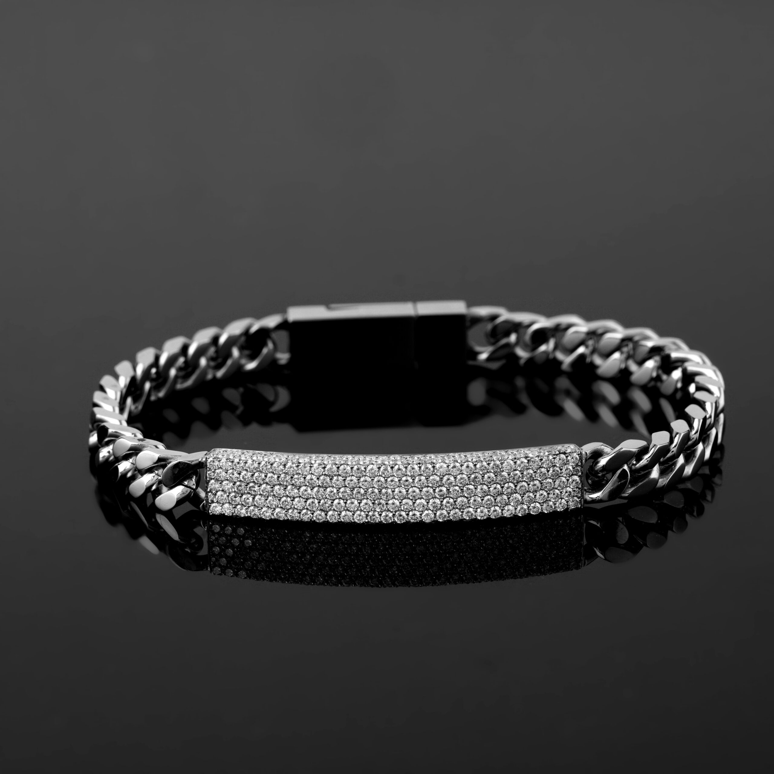 Surgical Stainless steel Rara Lab-grown Diamond Bracelet