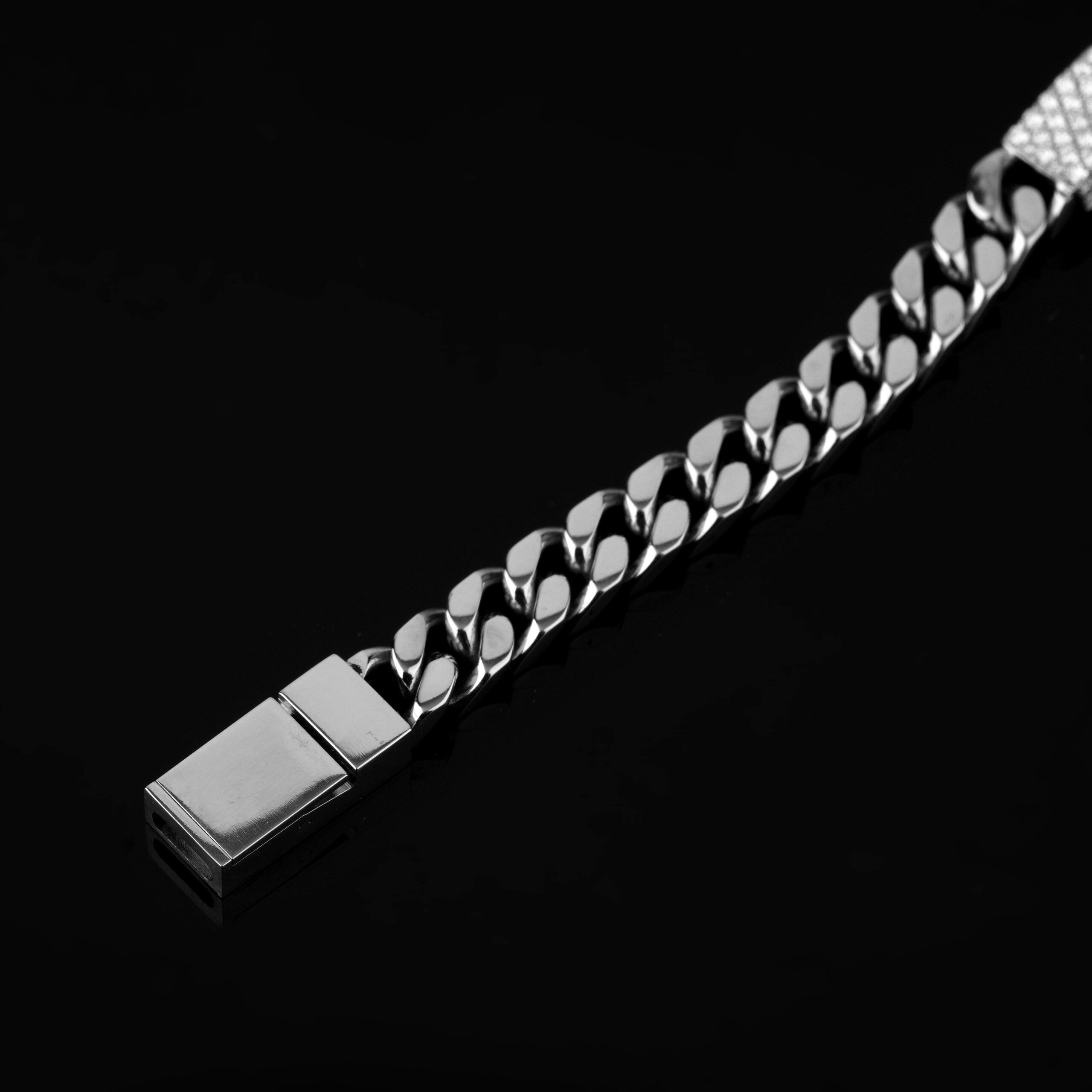 Surgical Stainless steel Rara Lab-grown Diamond Bracelet - Image 4