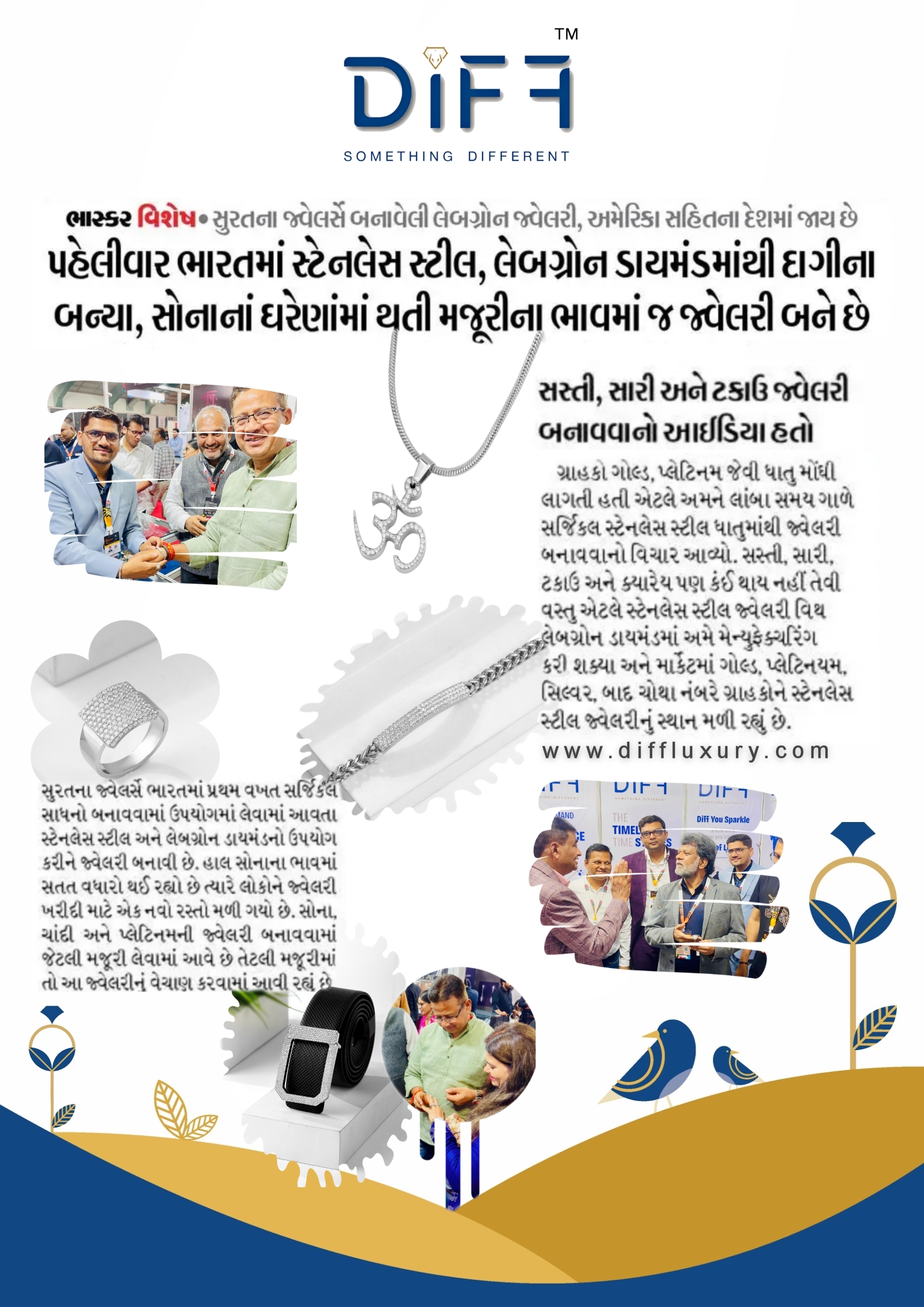 Eternity Surgical Stainless steel Band Ring With lab-grown Diamond - Image 6